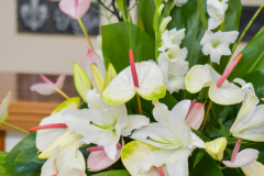 White floral bouquet