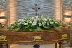 Funeral Flower bouquet for coffin