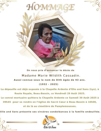 Mme Cassadin